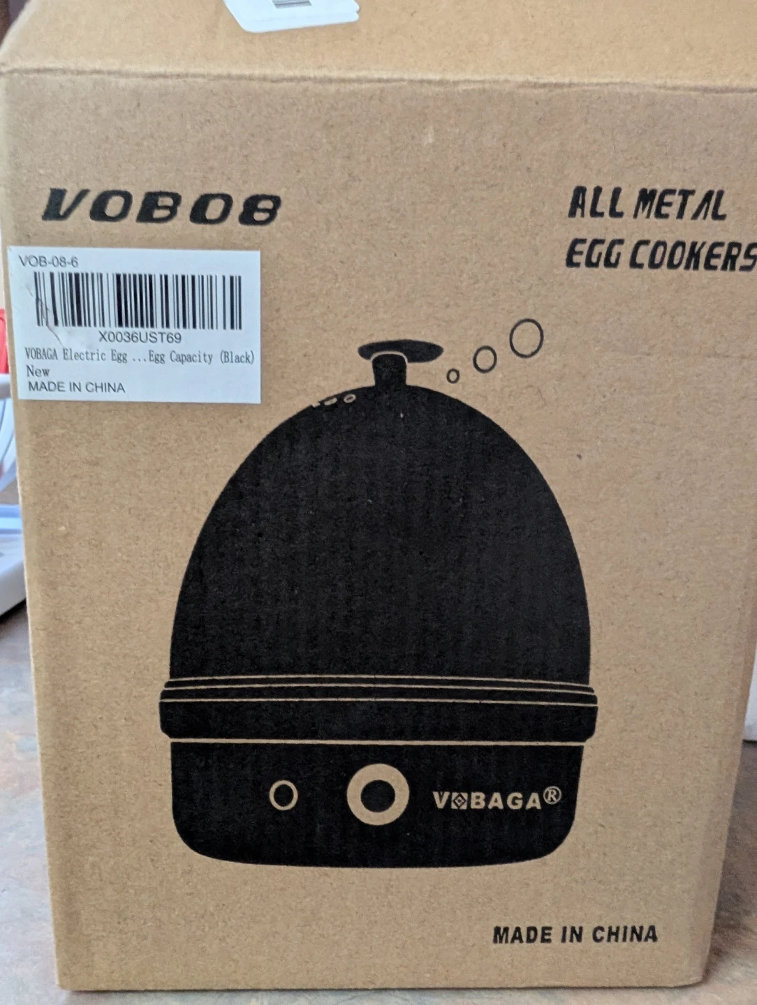Vobaga Electric Egg Cooker