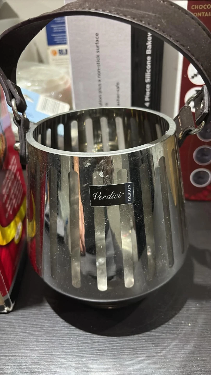 Verdici Design Metal Bucket with Handle
