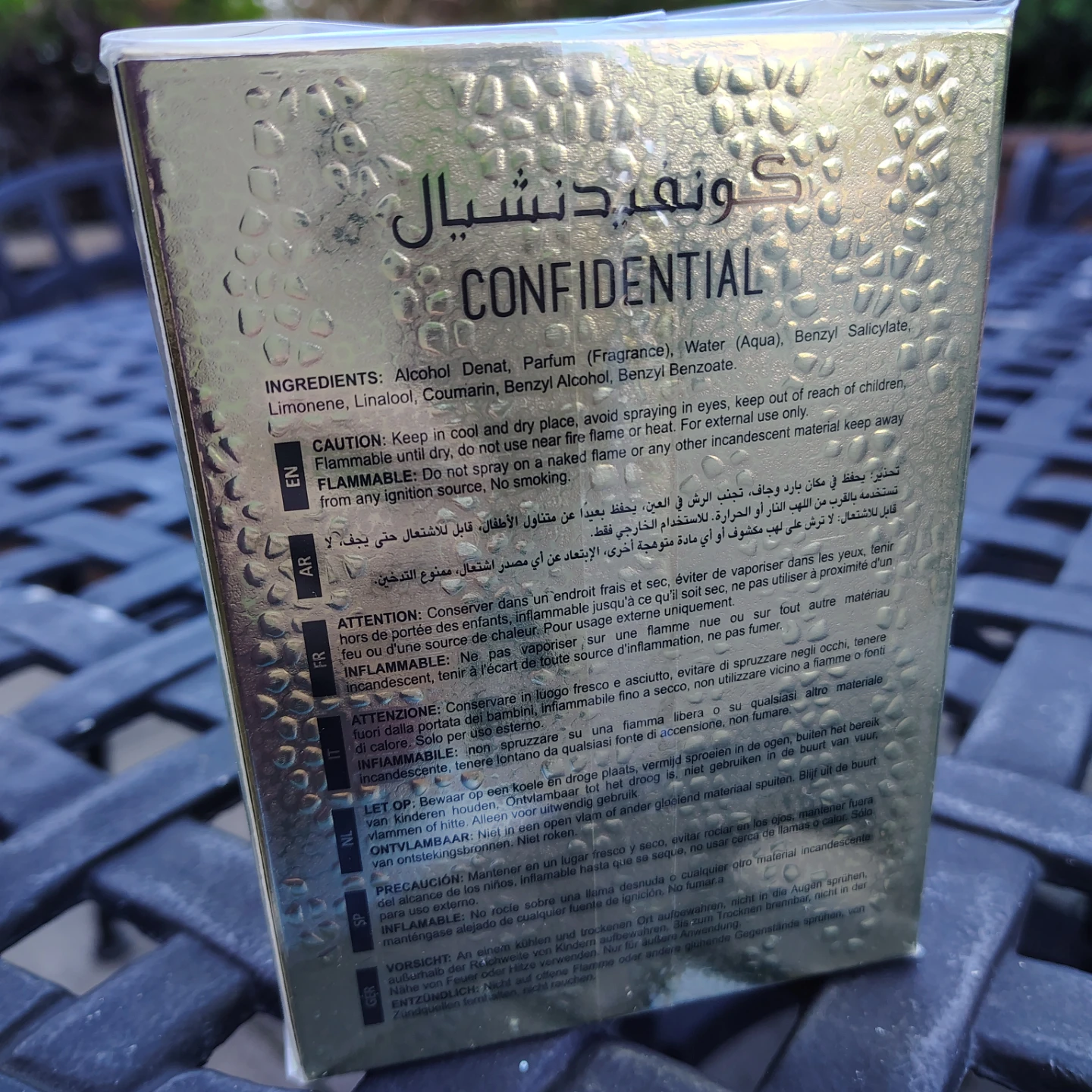 Lattafa Confidential Private Gold Perfume - photo 2