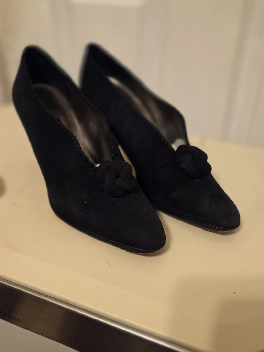 J.Miller Black Suede Heels - photo 4