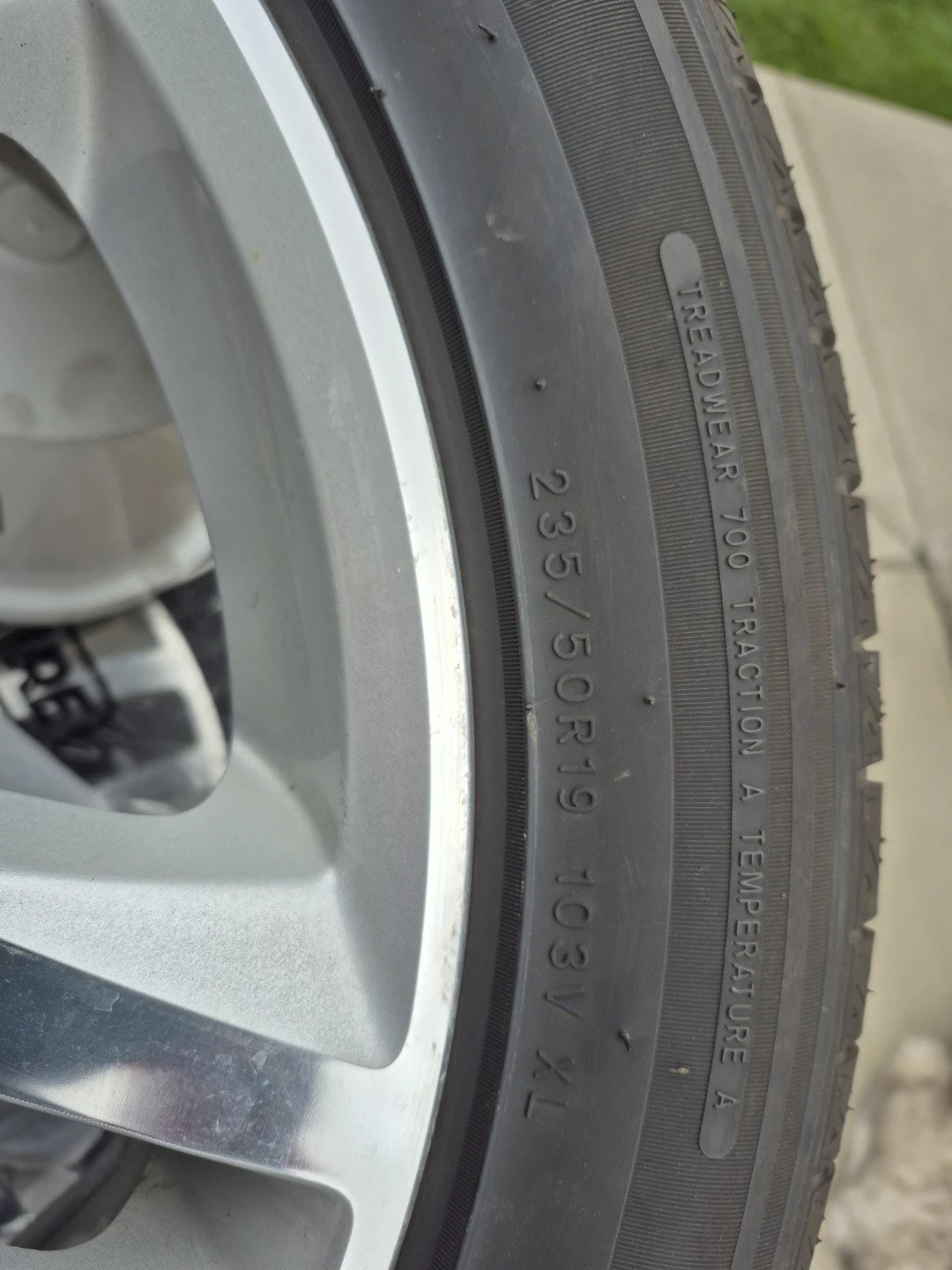 Chevrolet OEM 19-inch Alloy Wheel with New All Season Tire - photo 4