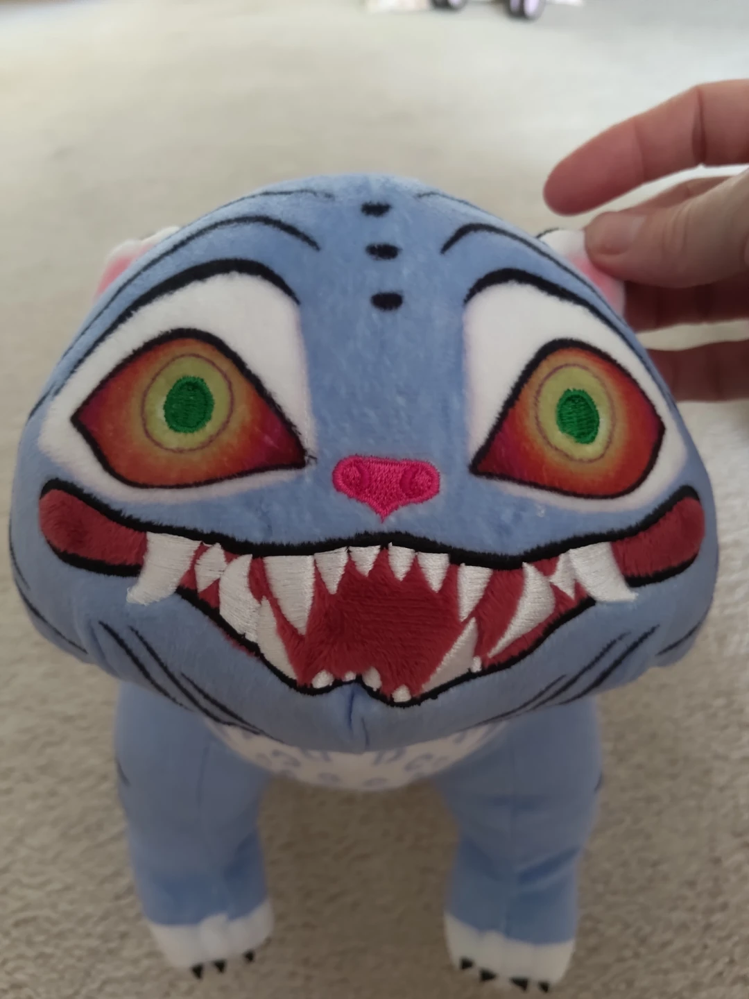 KPop Demon Hunters 12 inch Derpy Tiger Plush Toy - photo 4