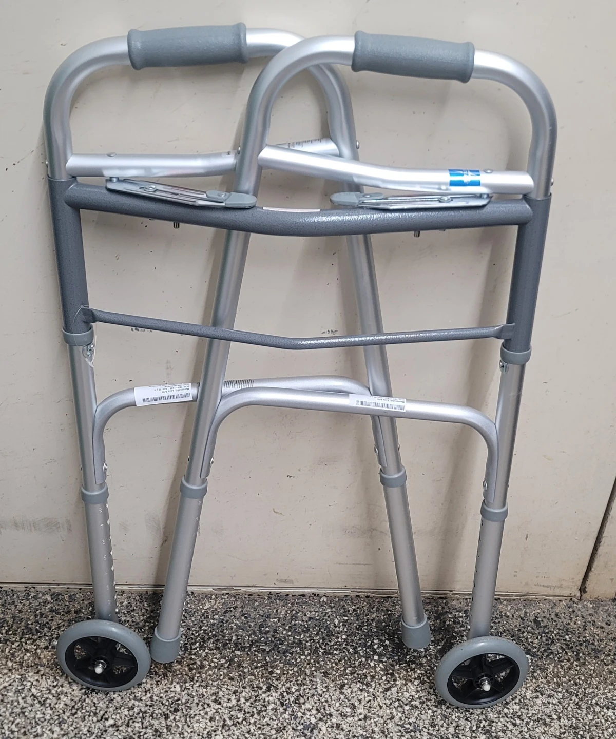 Folding Medical Walker with Wheels