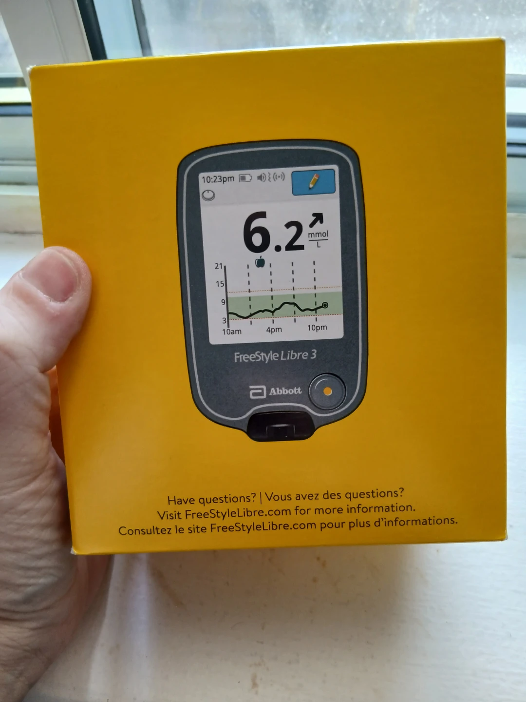 Freestyle Libre 3 Glucose Monitoring System Reader - photo 2