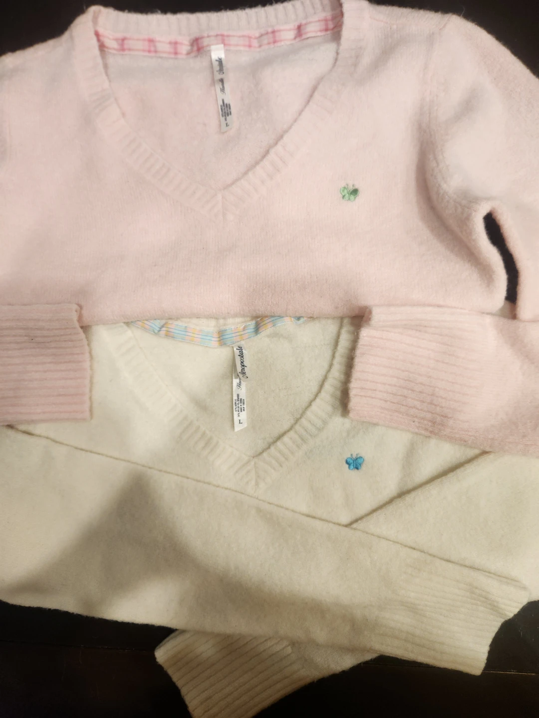 Aeropostale V-Neck Sweaters, Size L  2 for 15