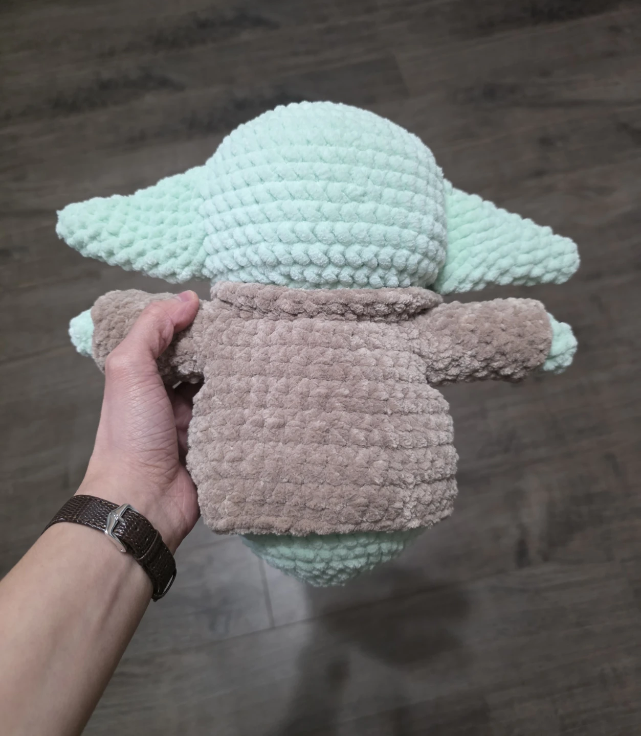Hamdmade Crochet Amigurumi Baby Yoda Plushie - photo 3