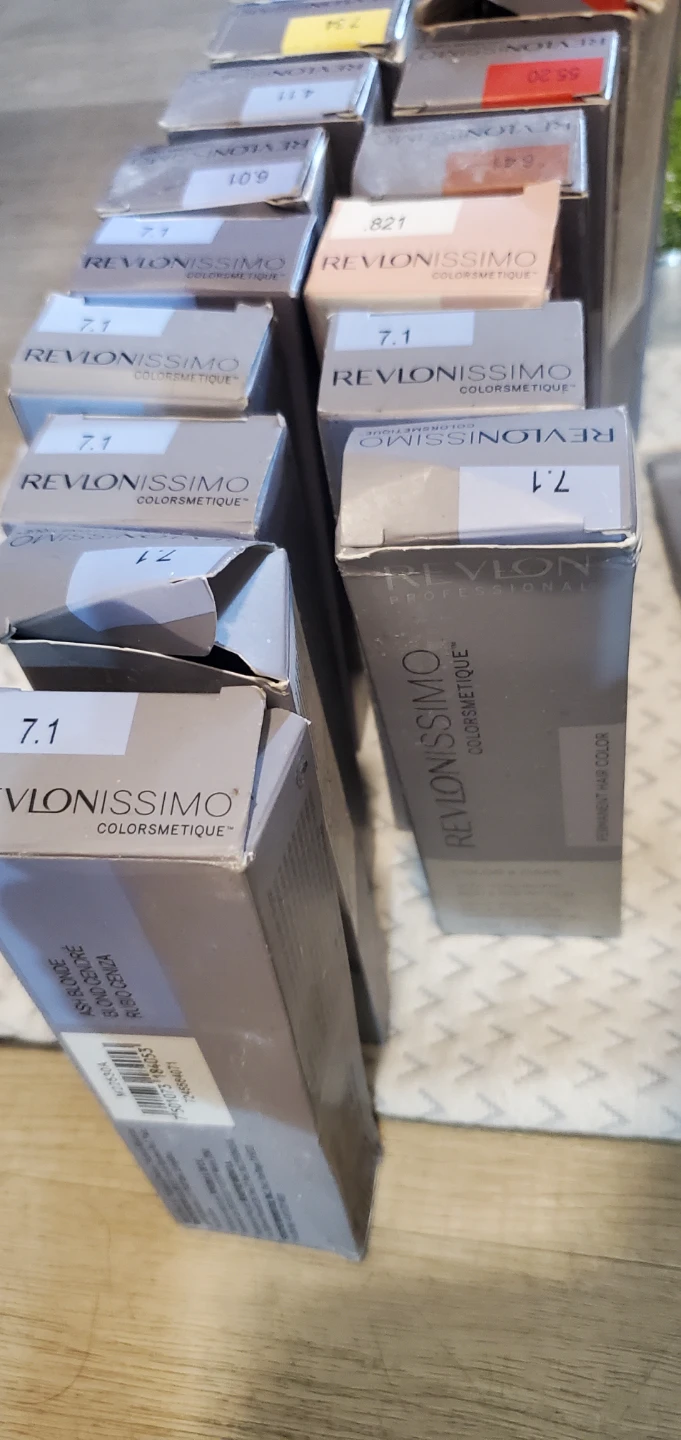 Assorted Revlonissimo Professional Hair Colour Collection