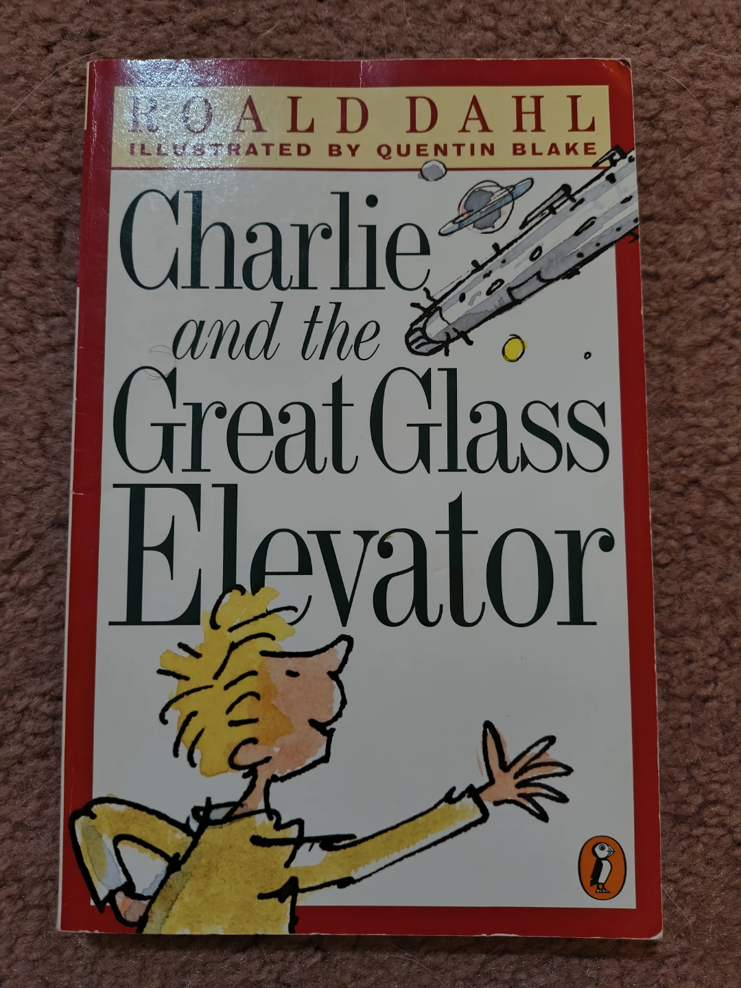Charlie and the Great Glass Elevator by Roald Dahl 🏈
