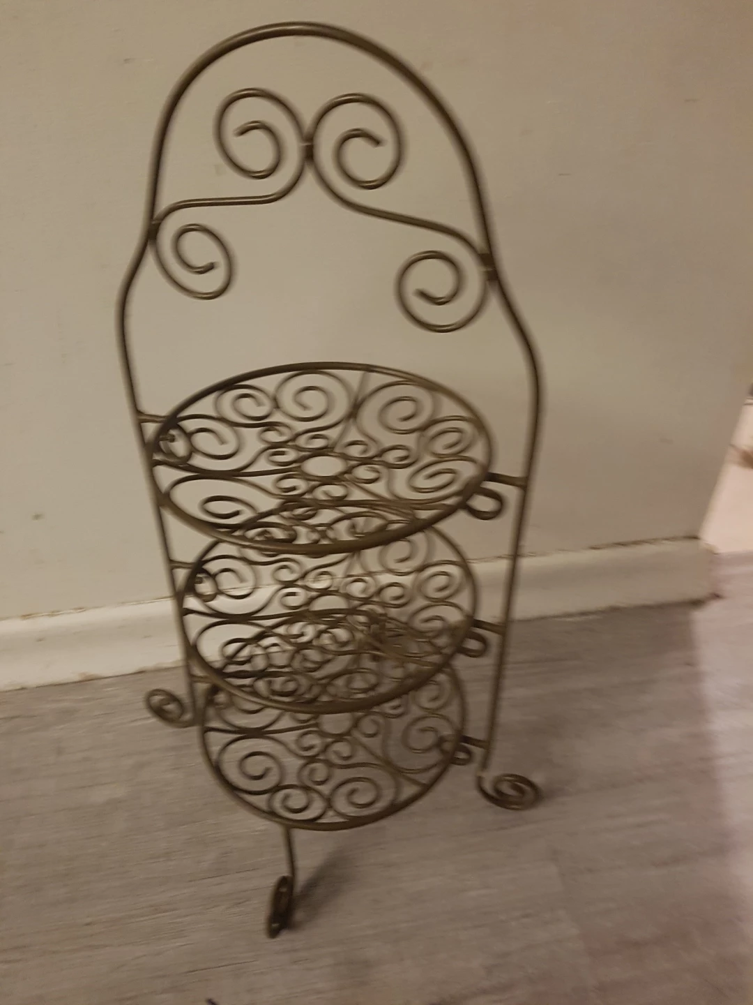 3-Tier Metal Decorative fruit/vegetable Stand