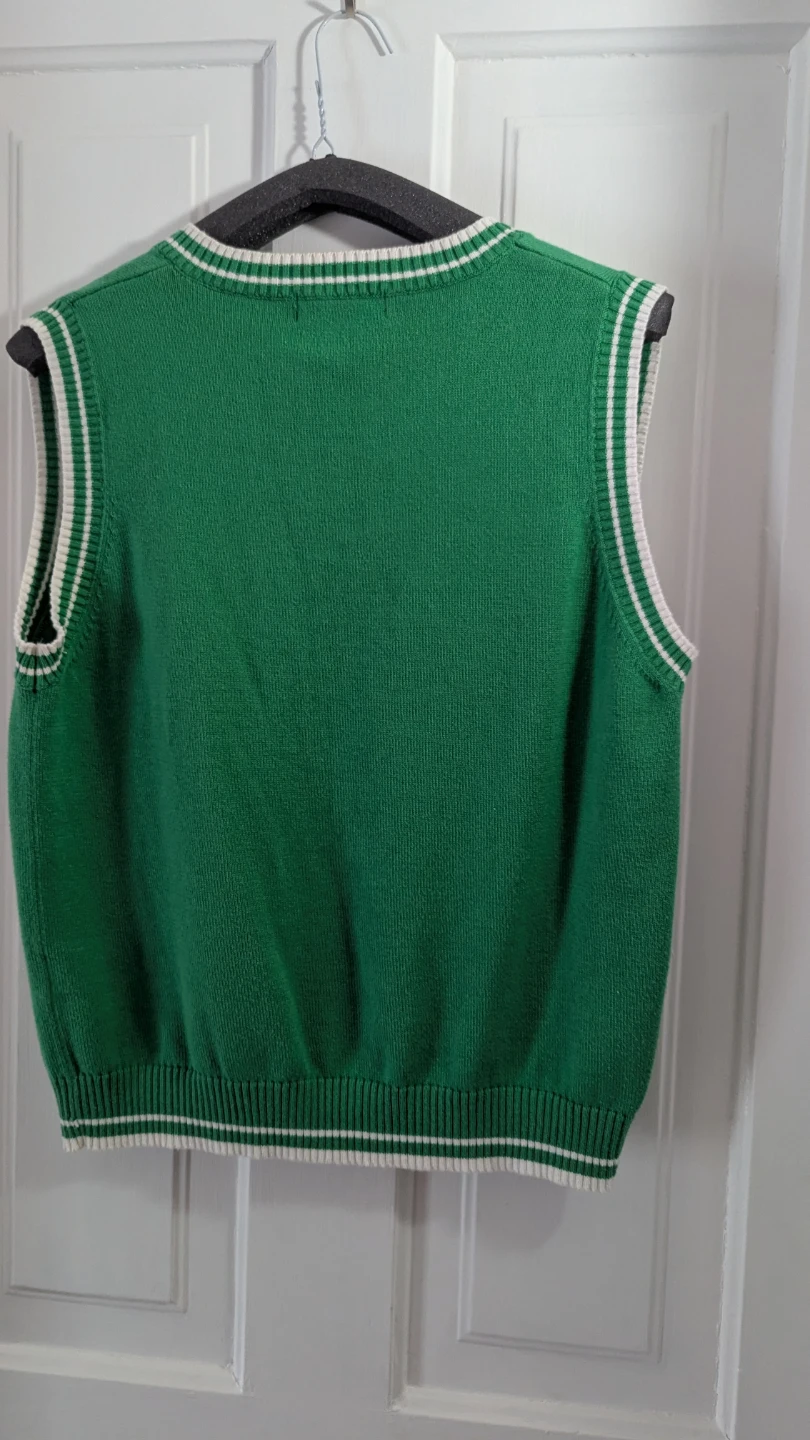 Nautica Sporting Club Green V-Neck Sweater Vest - photo 5