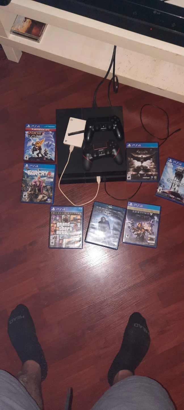 Sony PlayStation 4 Console Bundle with 2 Controllers