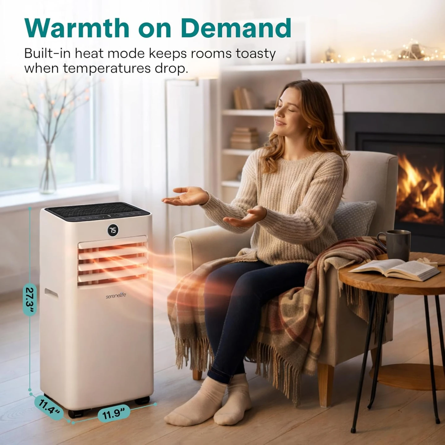 Brand New Portable 8,000BTU Air Conditioner and Heater - photo 4