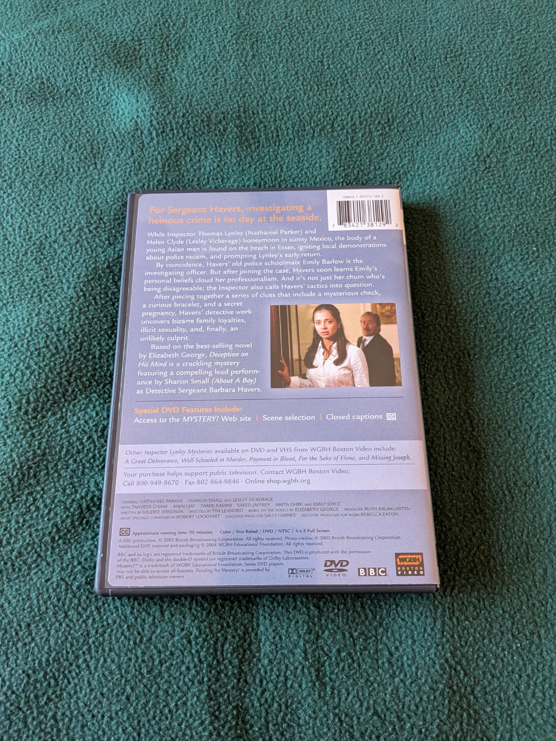 Deception on His Mind – Inspector Lynley Mysteries DVD - photo 2