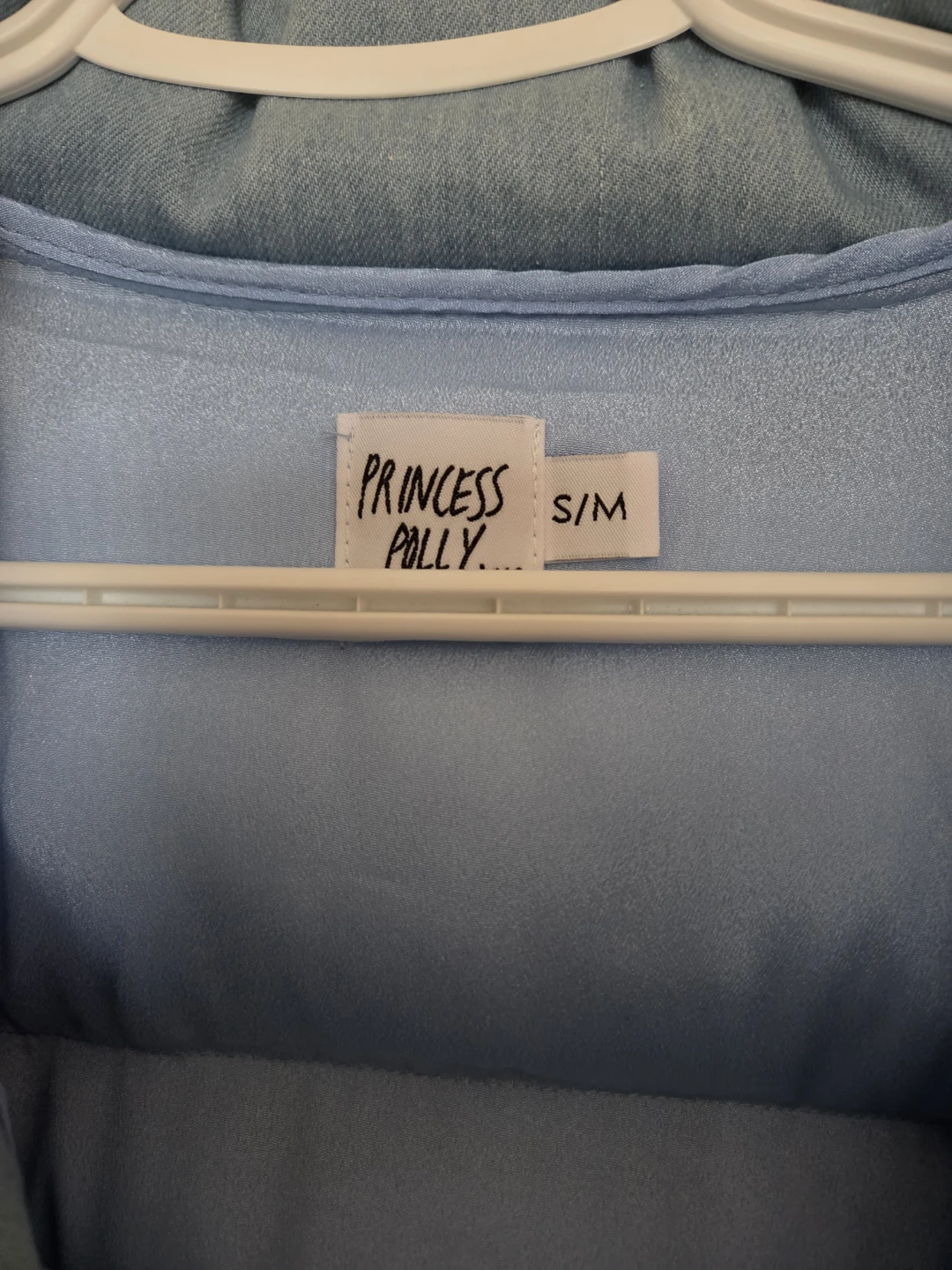 Princess Polly Cropped Denim Puffer Jacket - photo 3