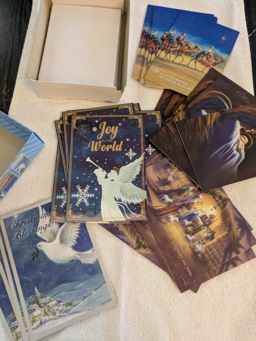 Christmas Cards with Religious Scenes