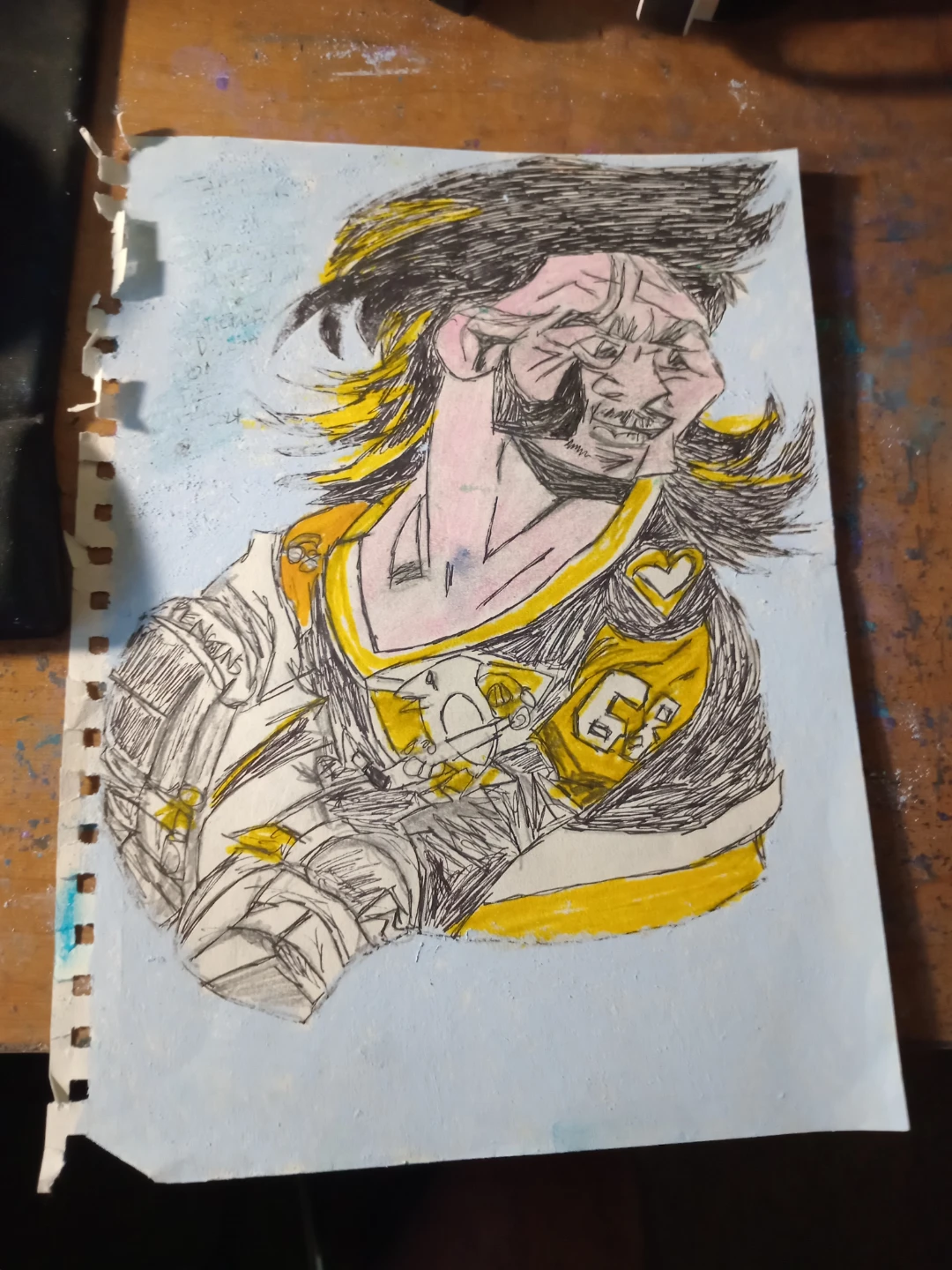 Jagr Drawing Illustration by Custom artist Sherwin - photo 4
