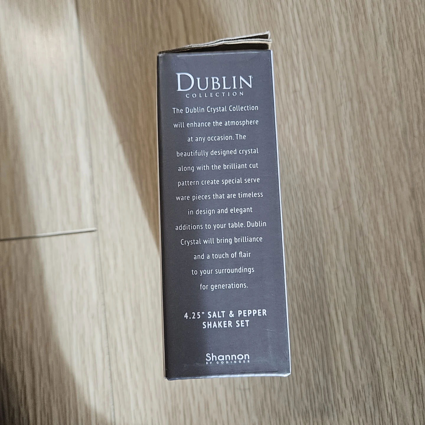Dublin Collection 4.25" Salt & Pepper Shaker Set - photo 2