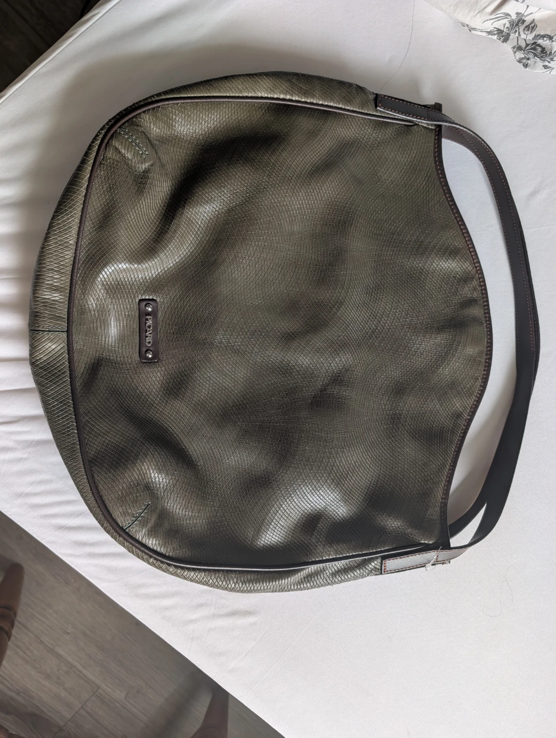 Original Picard leather  bag in olive green 🏈 - photo 2