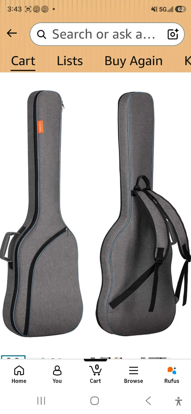 CAHAYA Bass Guitar Gig Bag - photo 2