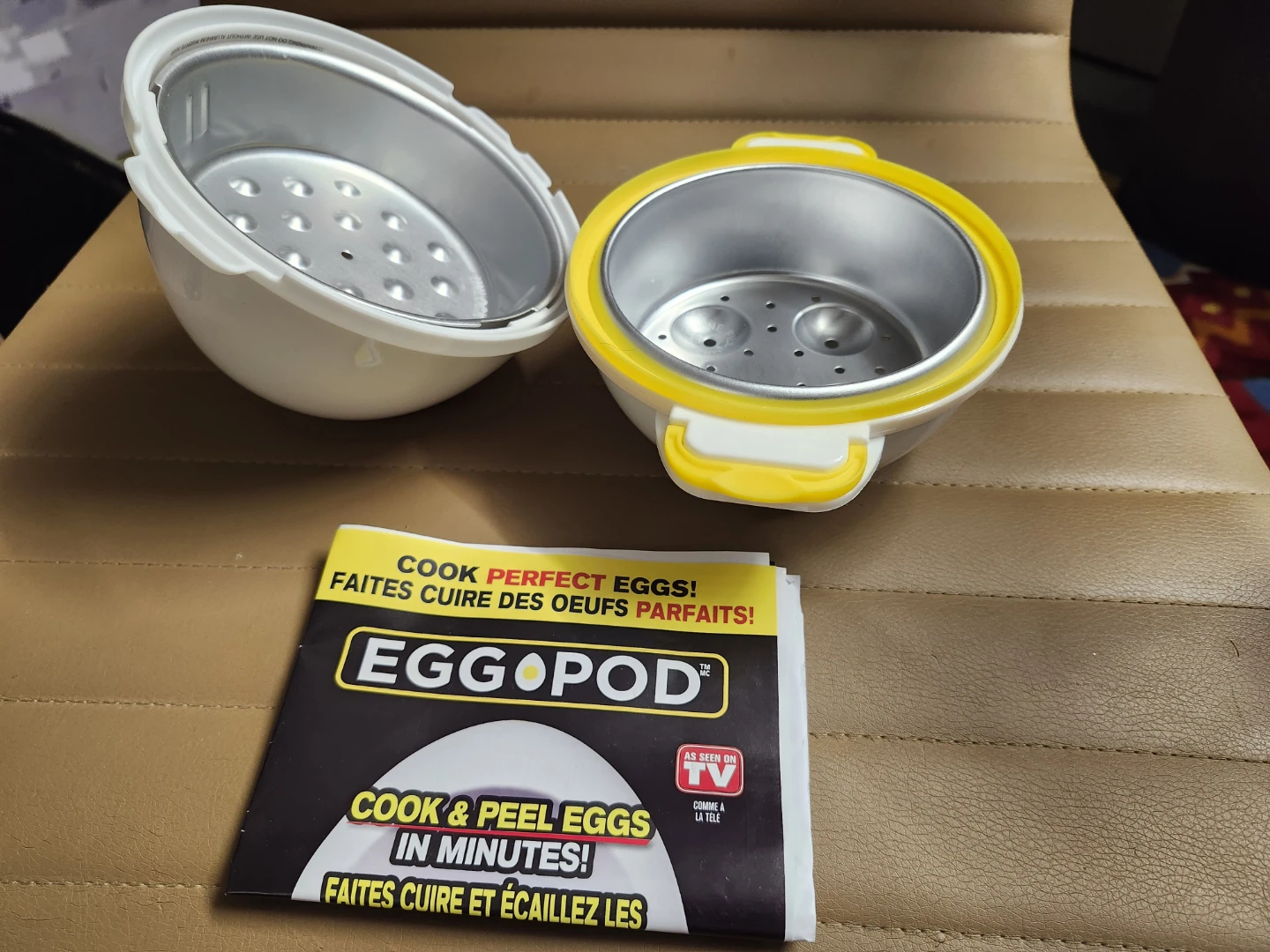 Egg-Pod Microwave Egg Cooker - photo 3