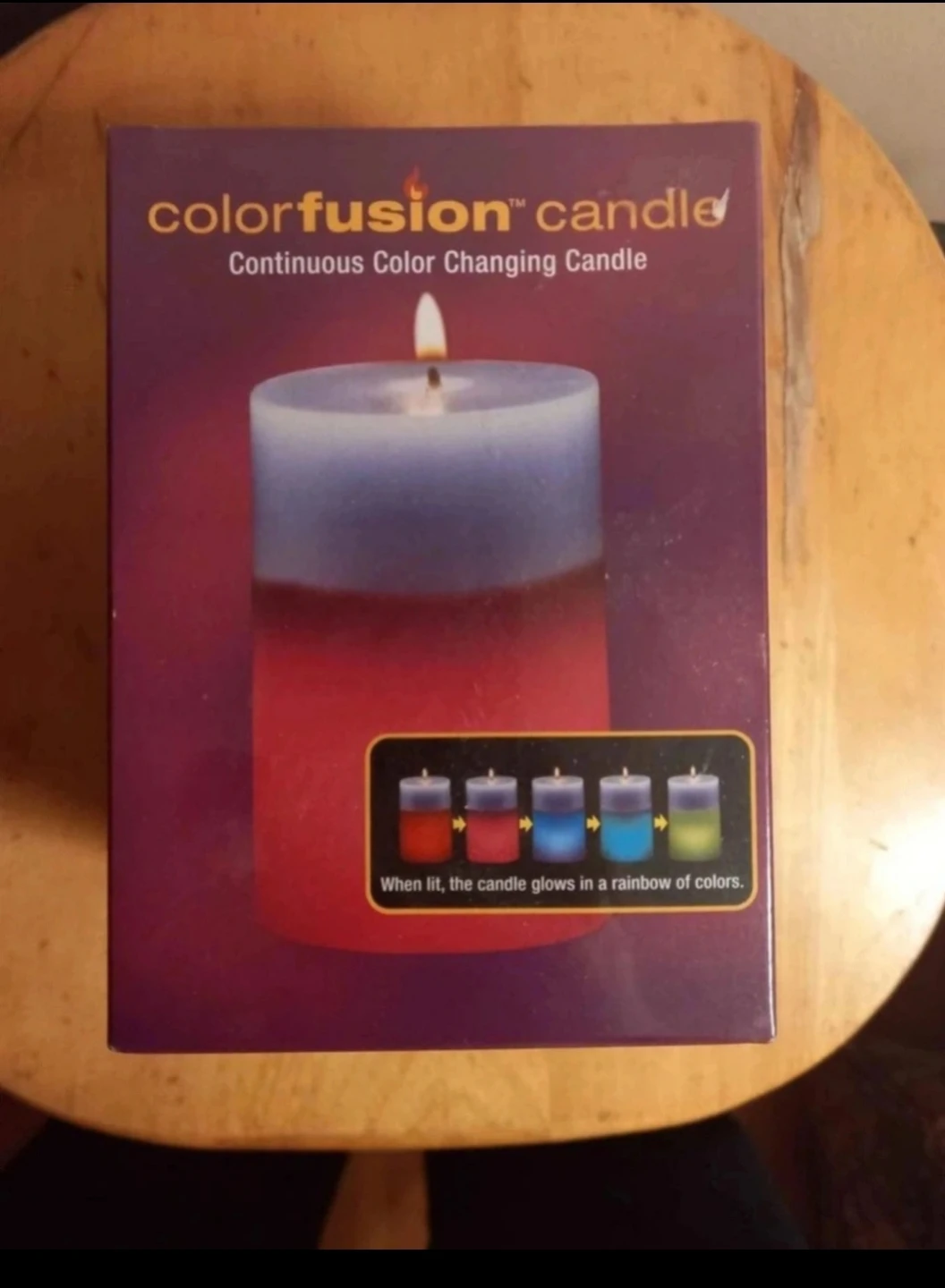 🧡 Colour fusion changing candle