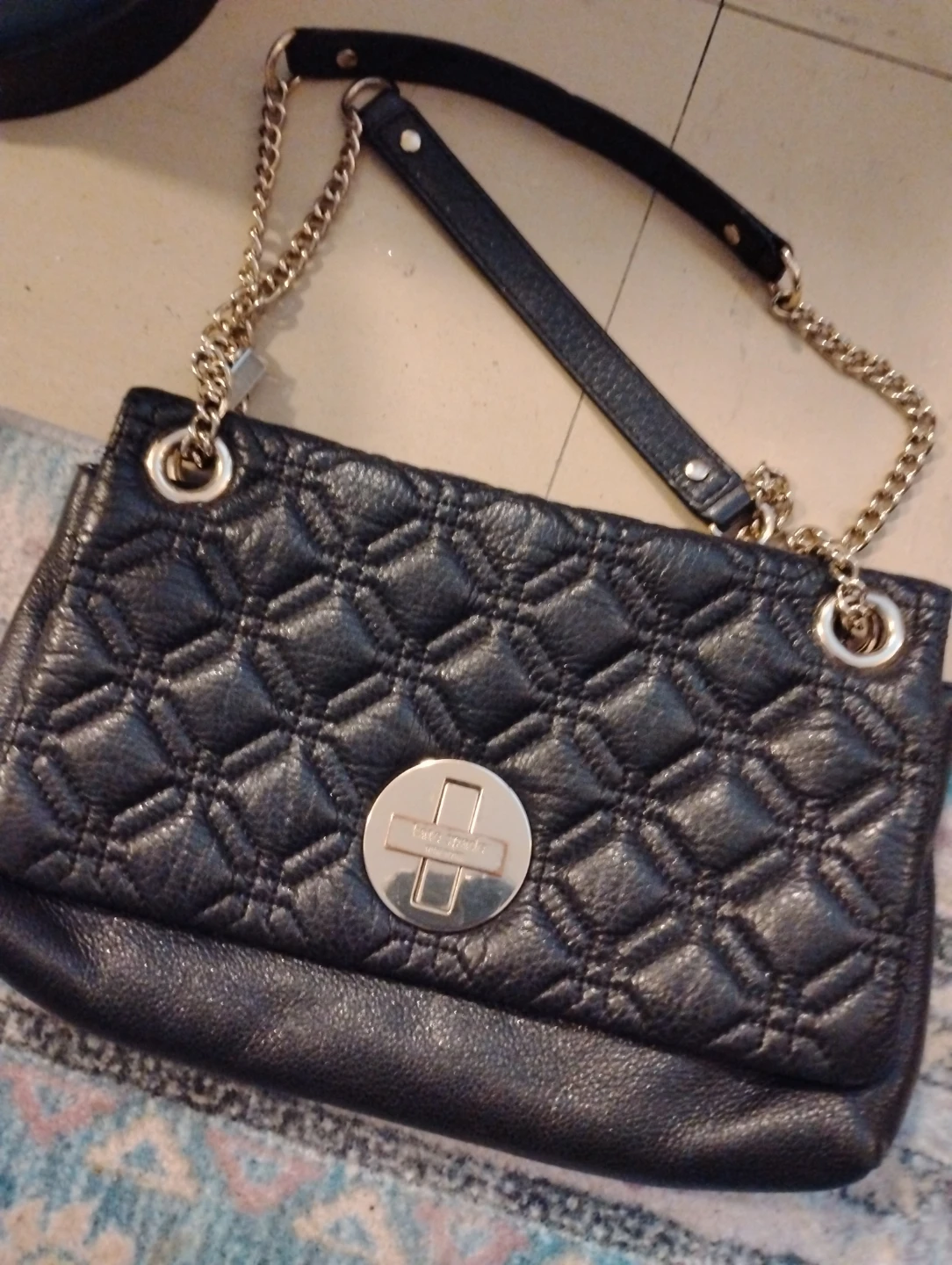 Kate Spade New York Black Quilted Crossbody Bag - photo 2