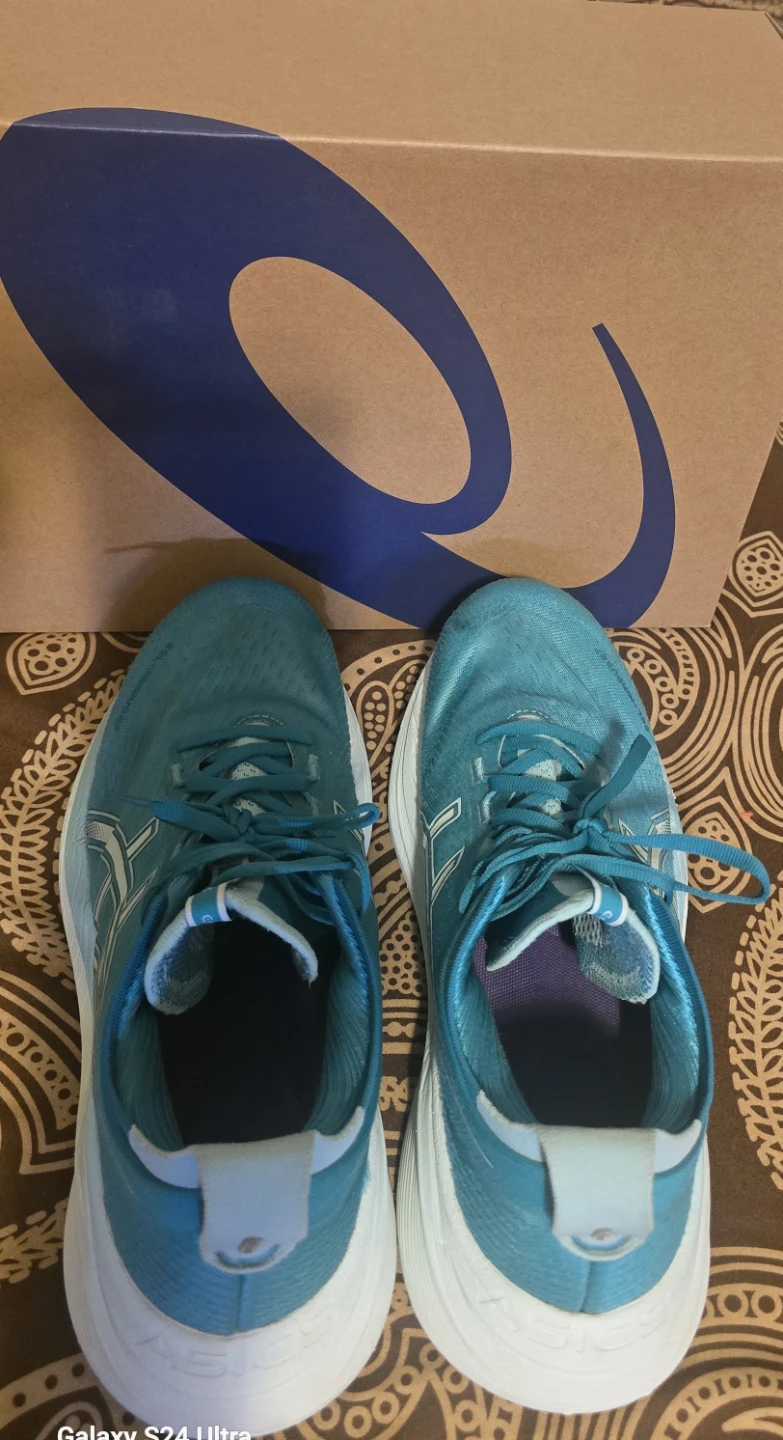 Asics Gel-Nimbus 27 Women's Running Shoes Wave Teal Size 10 - photo 3