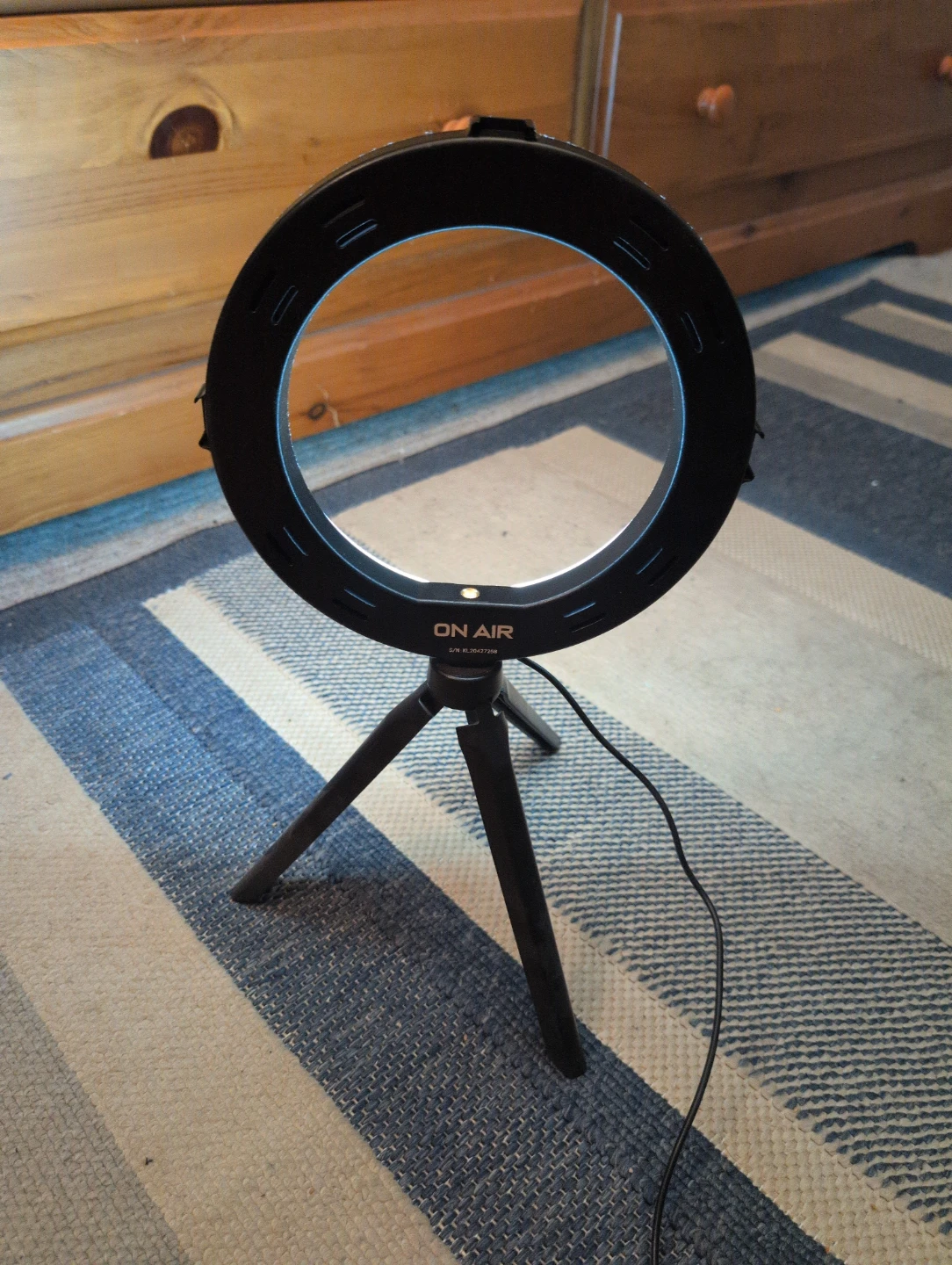 On Air LED Ring Light with Tripod Stand