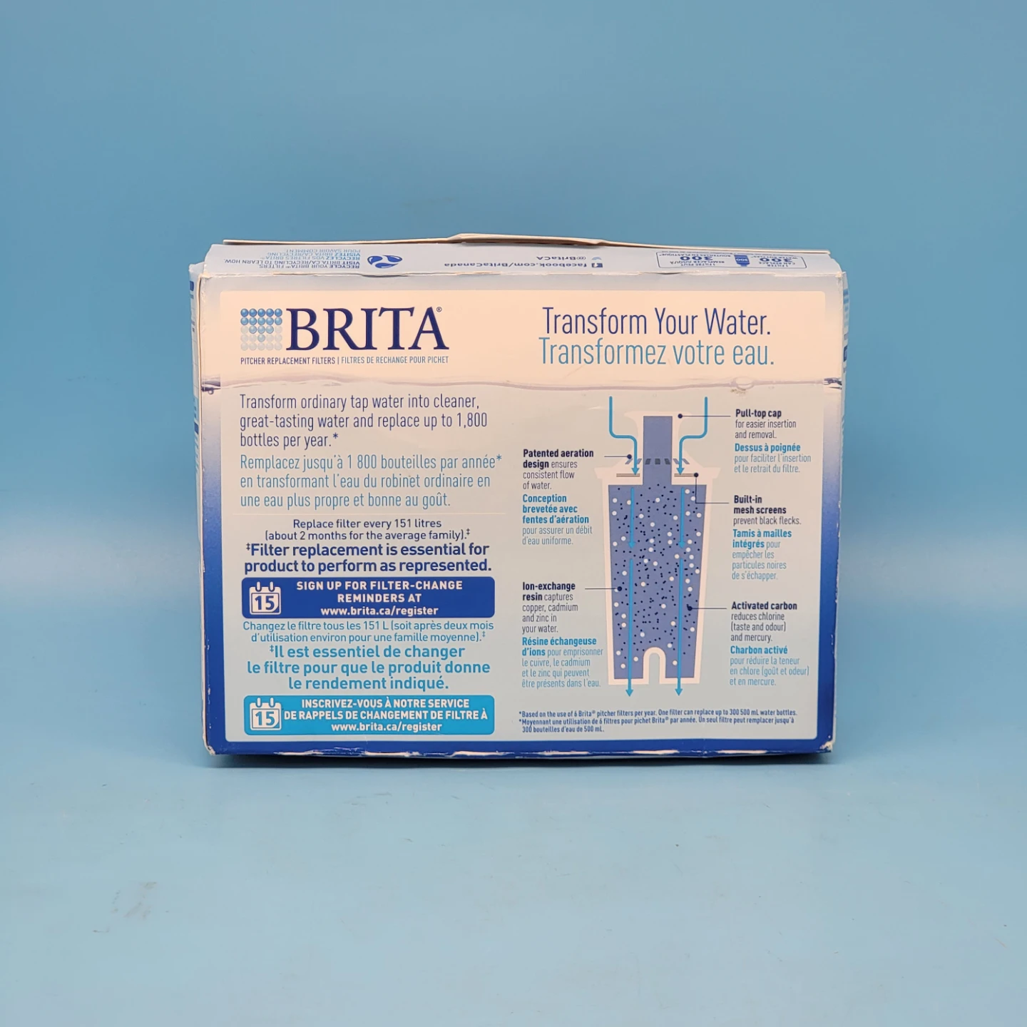 NEW/ SEALED Brita Pitcher REPLACEMENT FILTERS 3 Pack - photo 2