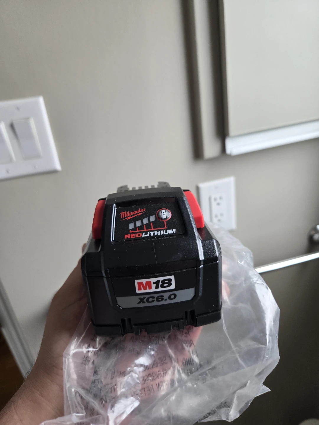 Brand new m18 xc6.0 high output milwaukee battery