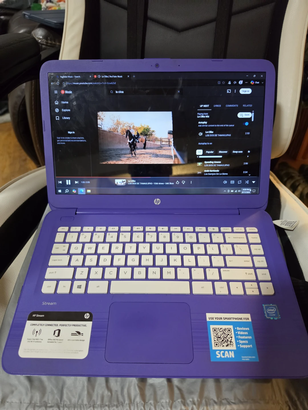 HP Stream 14-inch Laptop Purple - photo 3