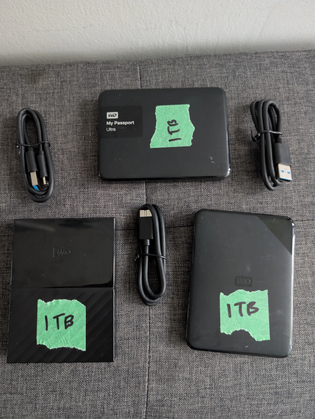 WD 1TB External Hard Drives - HDD