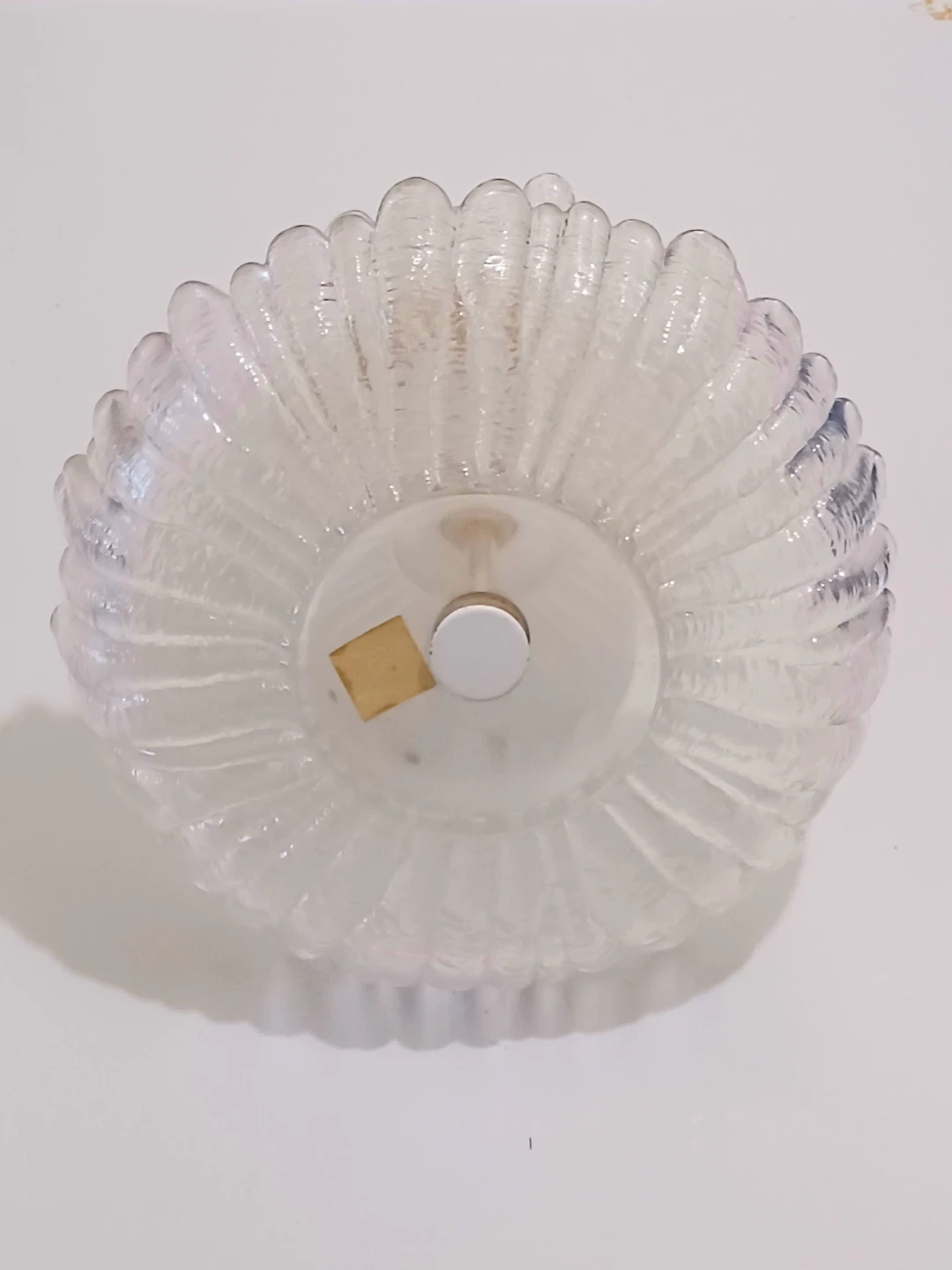 German Annahutte Crystal Serving Tray - photo 2