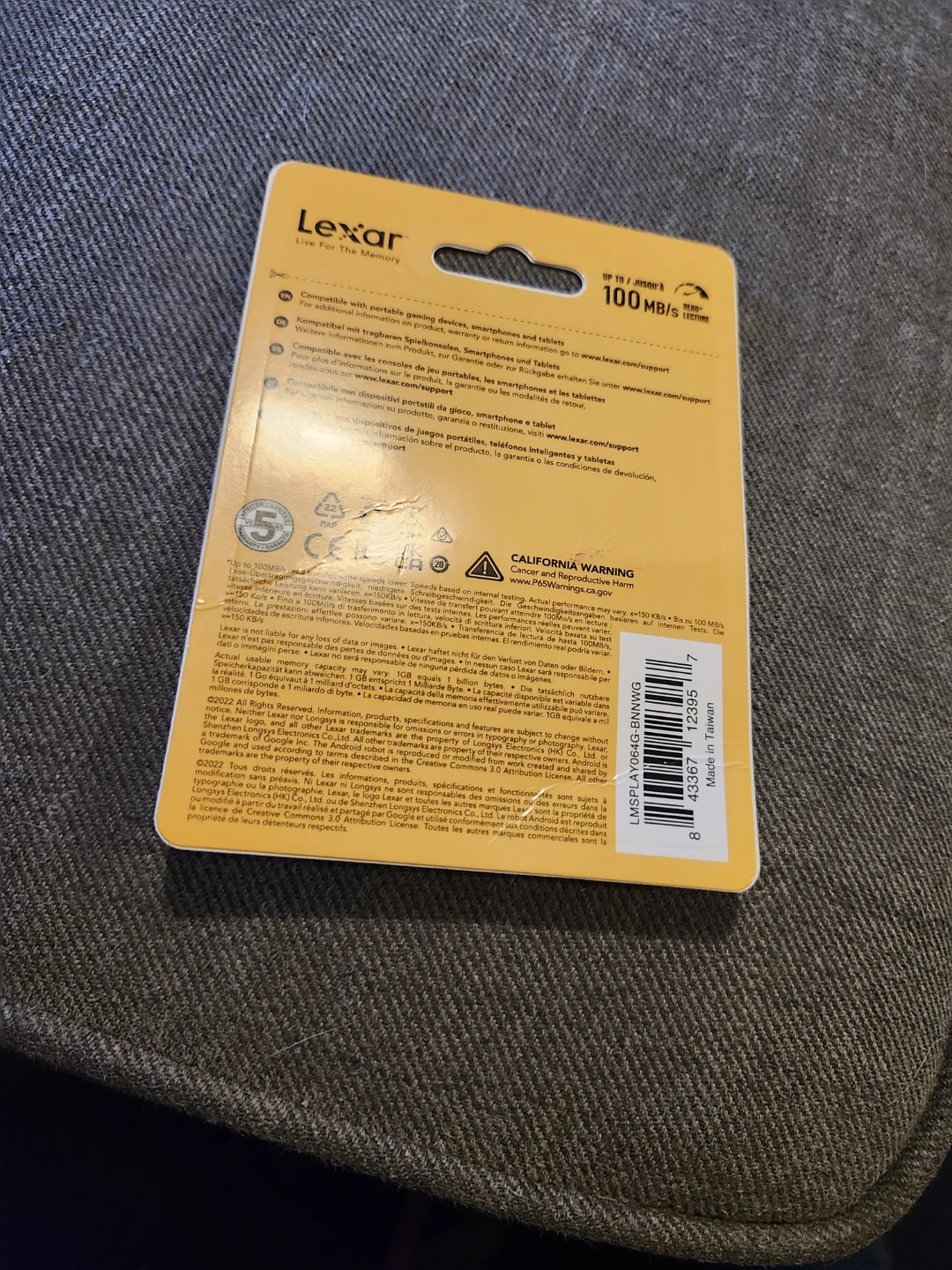 Lexar 64GB PLAY microSDXC UHS-I Card - photo 2