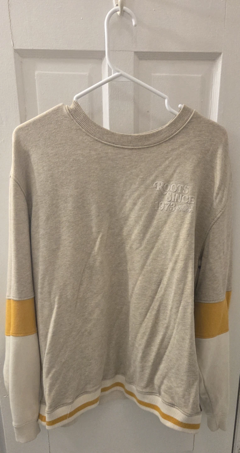 Roots Colour Block Crewneck Sweatshirt M/M