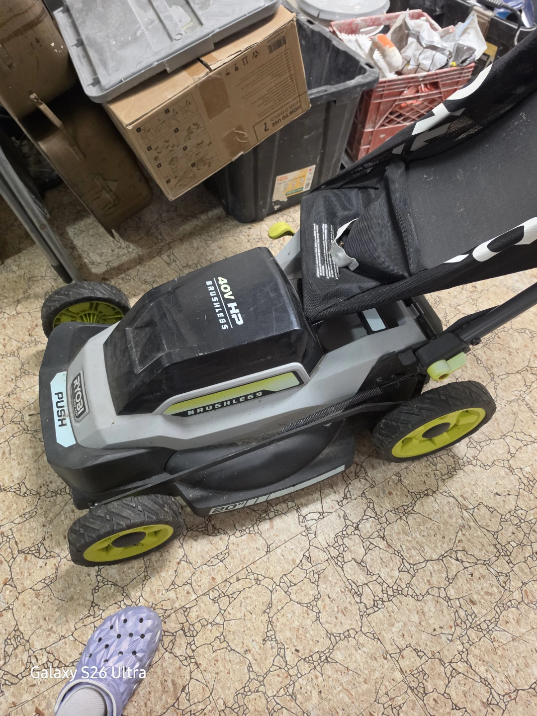Ryobi 40V HP Brushless 20-inch Push Lawn Mower