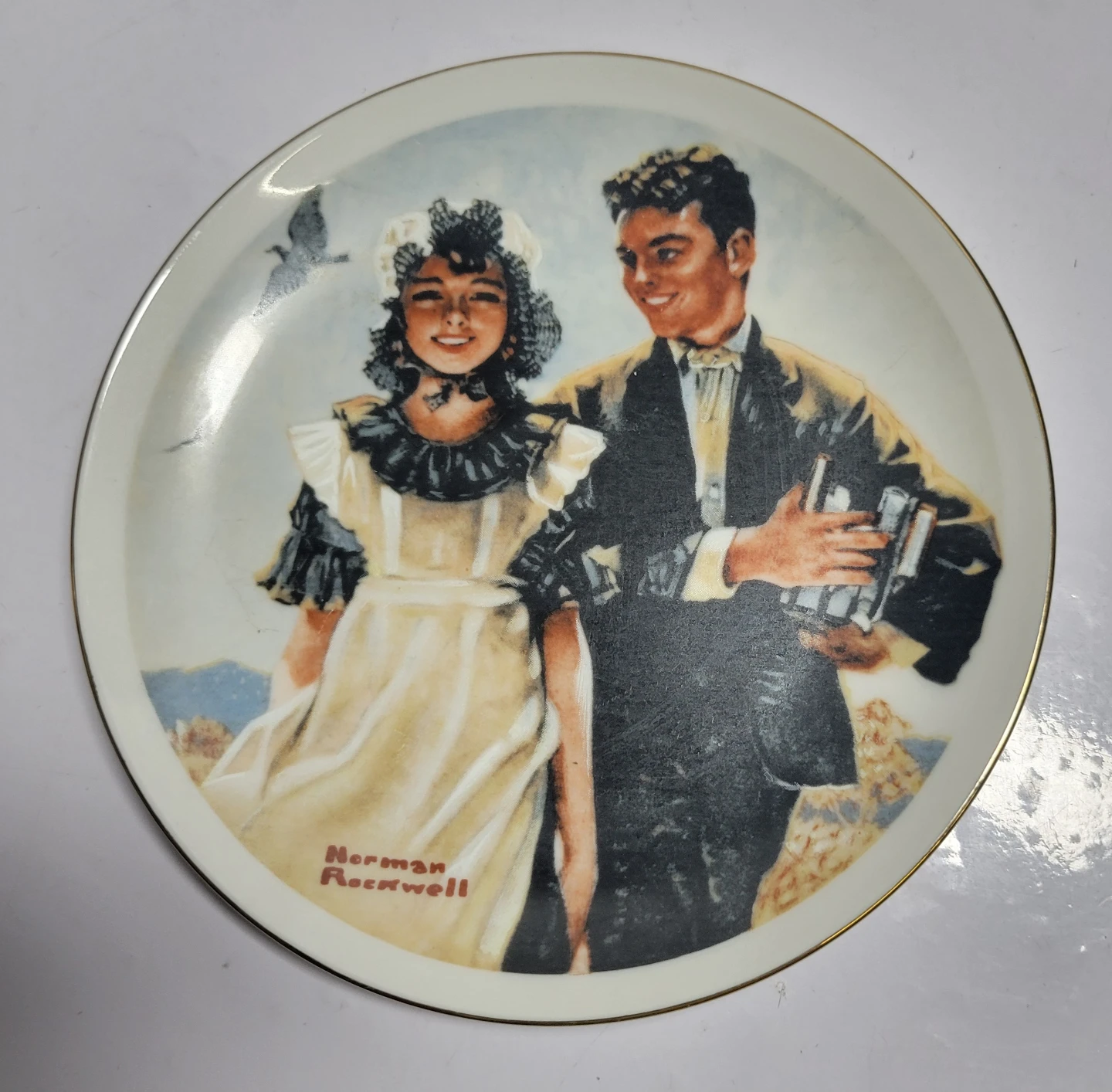 Norman Rockwell Decorative Plate
