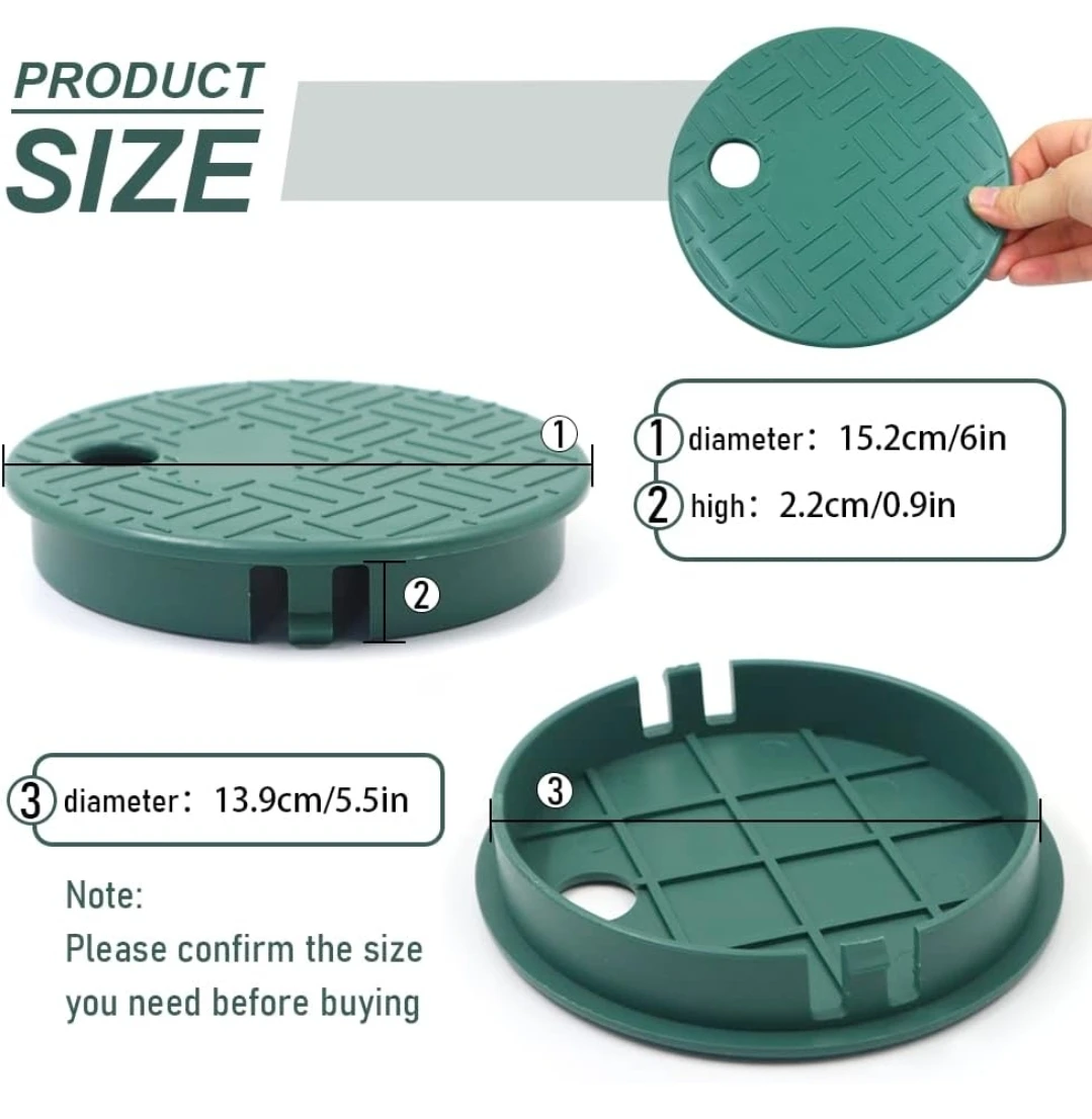 6-inch Sprinkler Valve Box Covers - photo 2