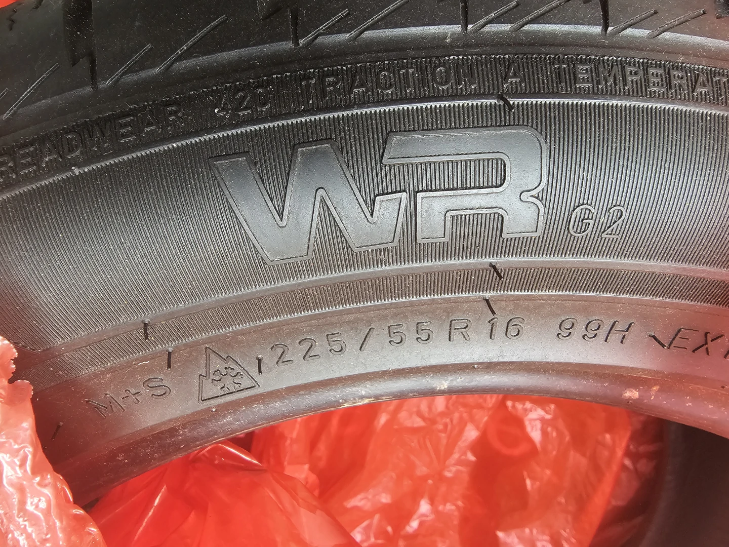 Nokian WRG2 16 inch snow tires