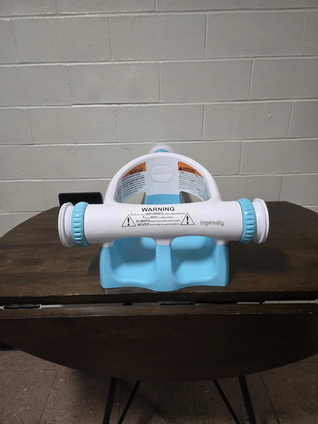 Premium Ingenuity My Bath Seat – Aqua Blue - photo 3