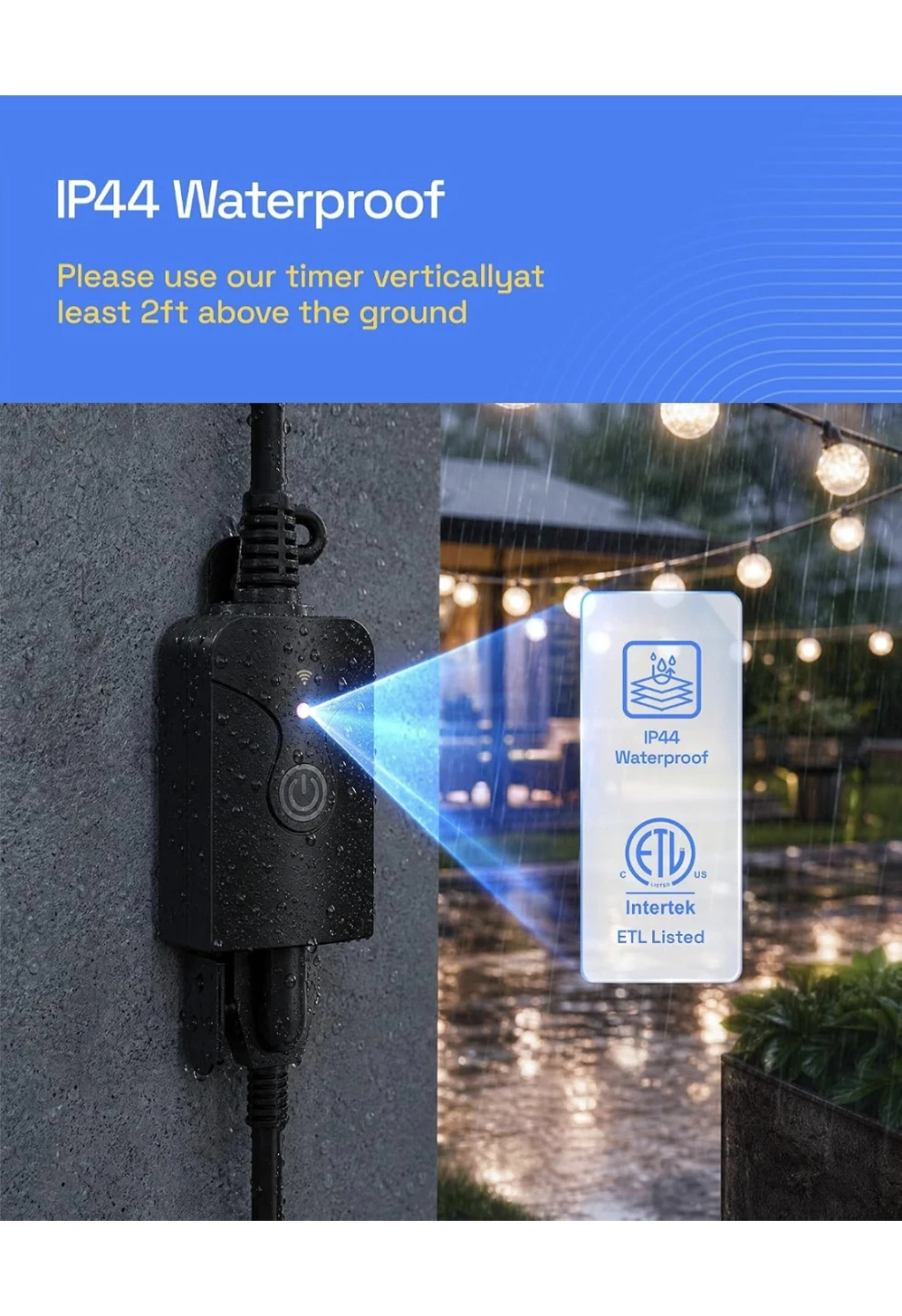 HBN Outdoor Smart WiFi Plug - 2 Pack - photo 3