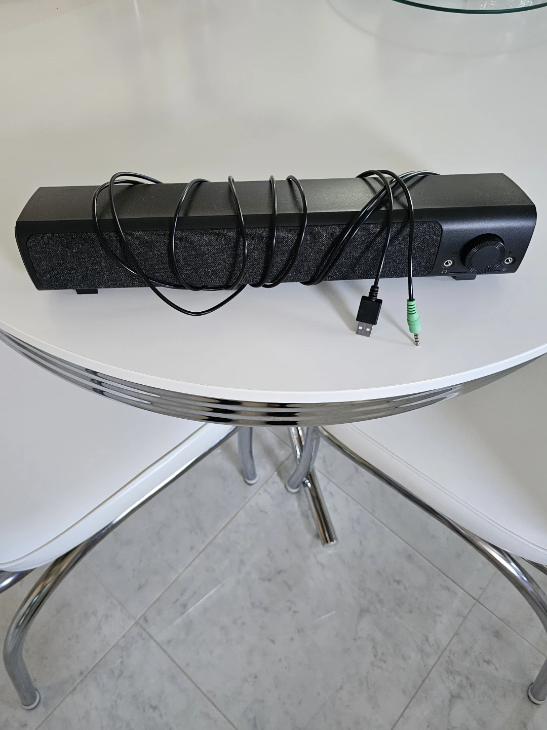 Black USB Computer Soundbar