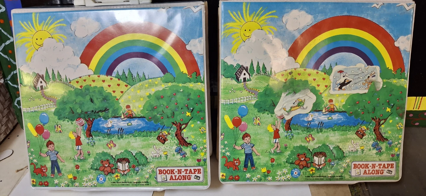 Childens' books and tapes