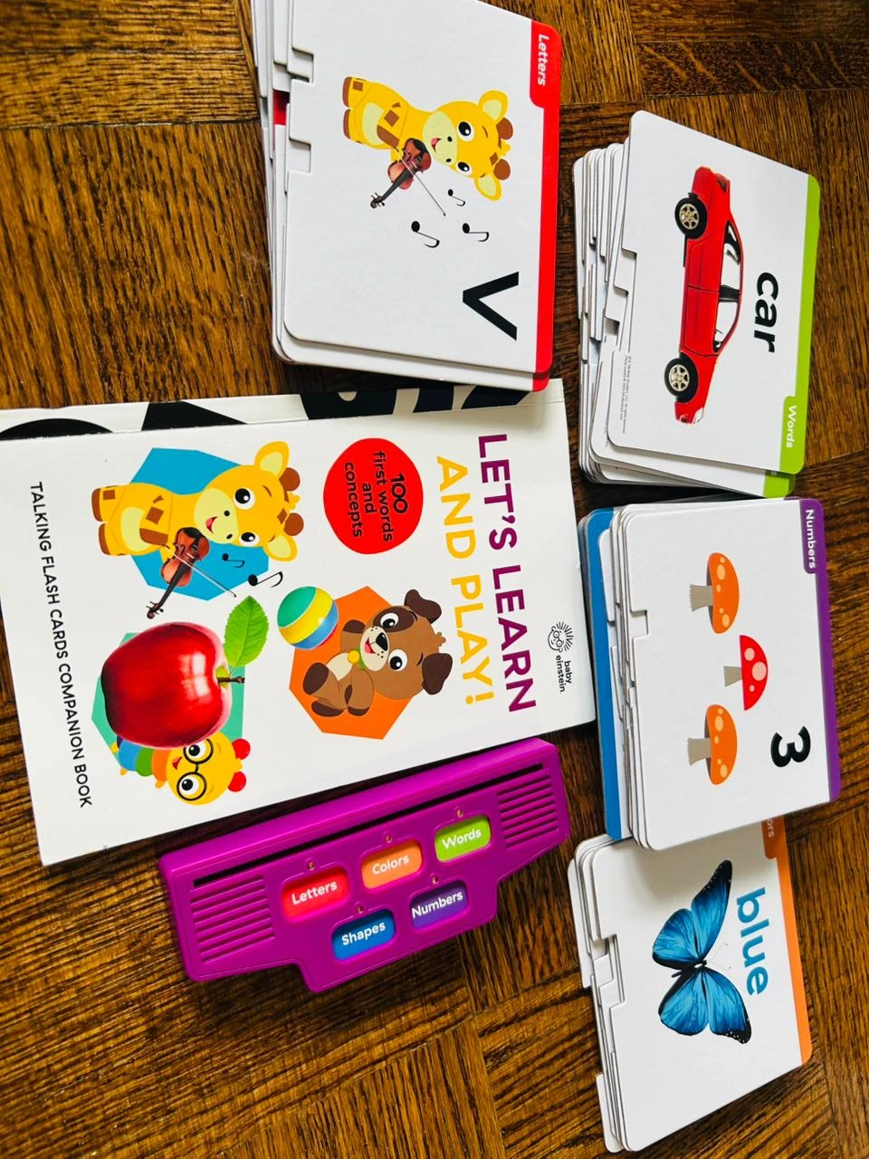 Baby Einstein Let's Learn and Play Talking Flash Cards - photo 2