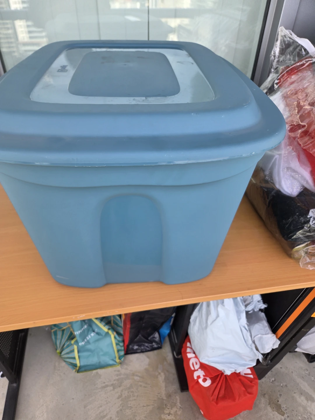 Type A Blue Storage Bin - photo 4