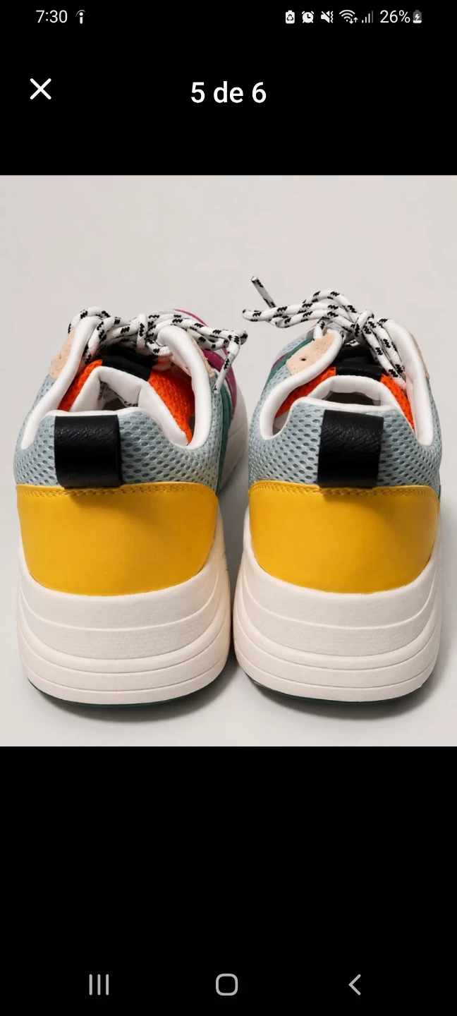 Posh by Poelman Multicoloured Sneakers Size 38 - photo 5