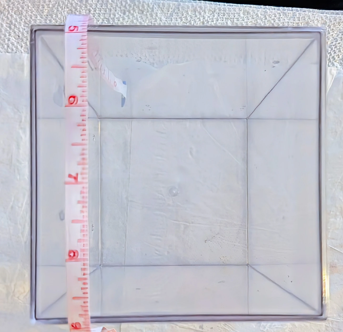 Set of 2 Clear Acrylic Storage Bins 8x4x4 - photo 2