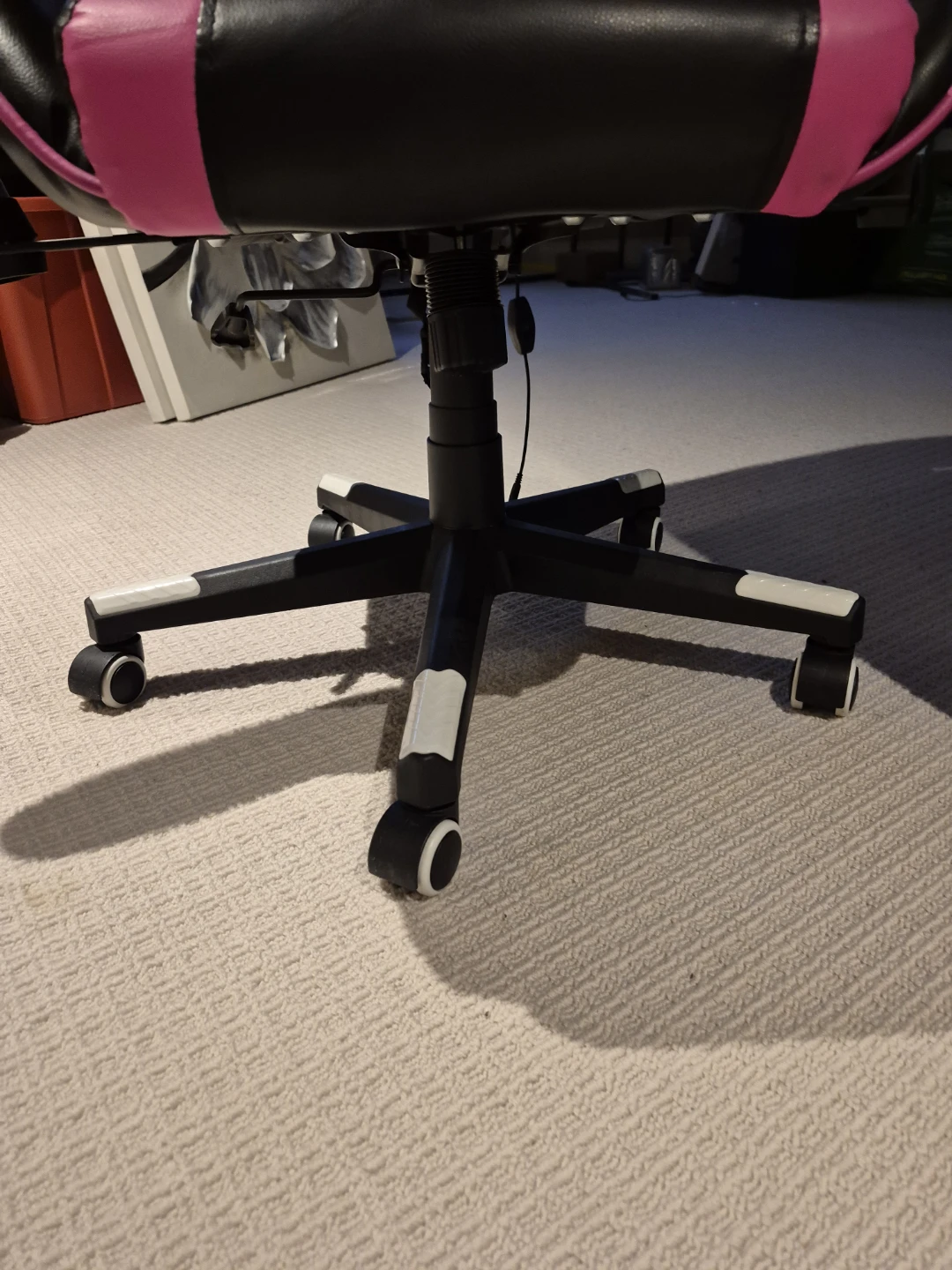 MORGAN Gaming Chair - Black & Pink - photo 2