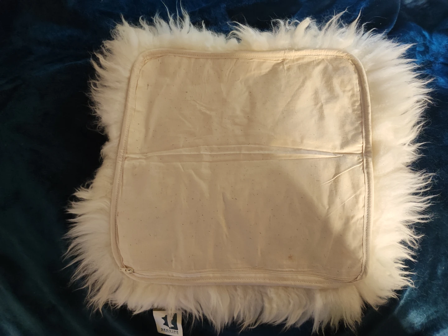 3 Brand New Genuine Sheepskin Cushion Cover - photo 5