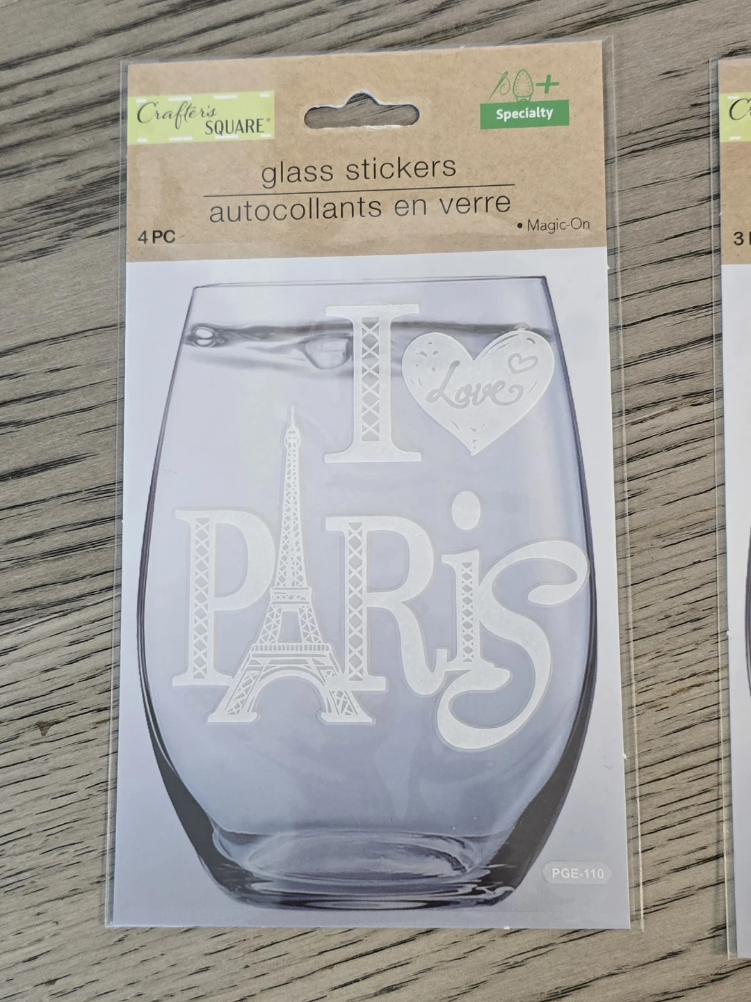 Crafter's Square Glass Stickers (5 for $2) - photo 5